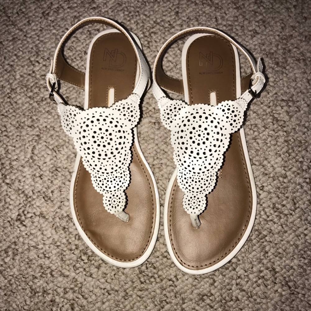 White New Direction Women’s Sandals